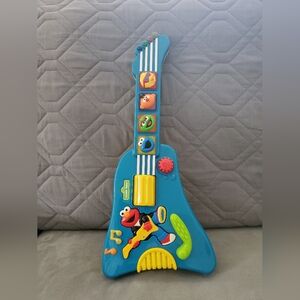 VTG 1998 sesame street Elmo Rock & Roll Guitar TYCO, tested works